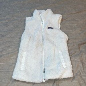Patagonia white vest
